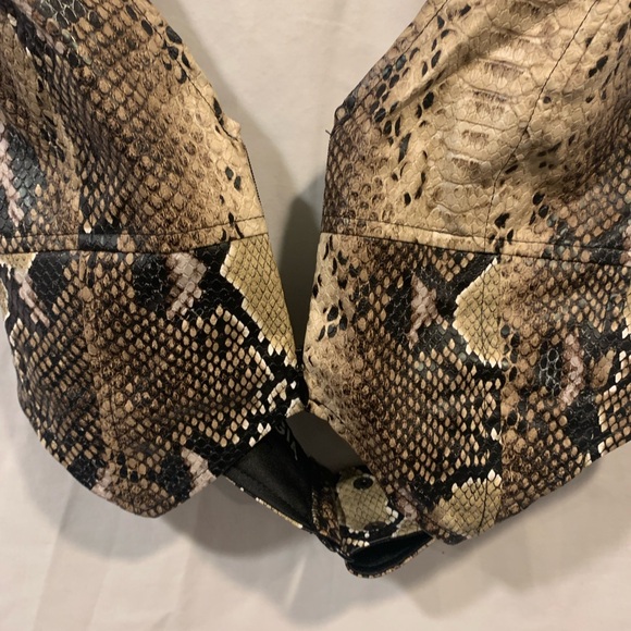 I am GIA snake print leather 3 pieces set - Picture 10 of 12